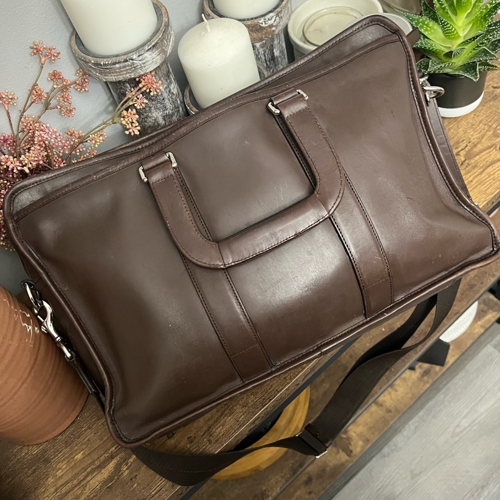 Coach men's embassy briefcase - Picture 4 of 7